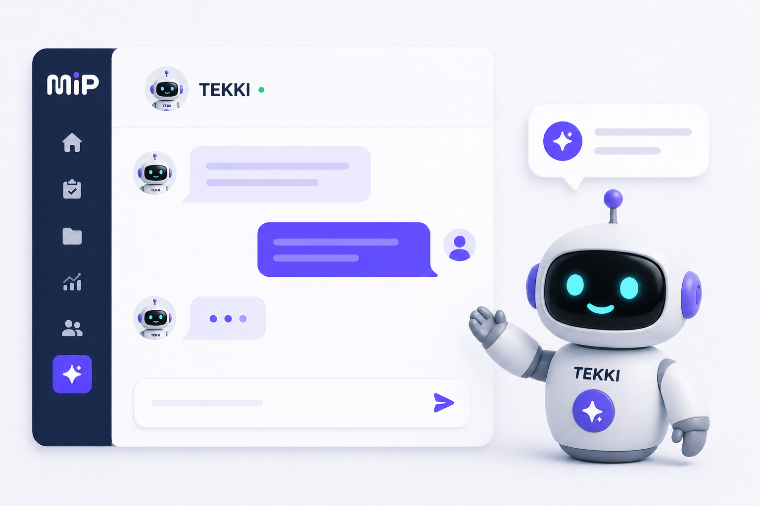 Asistente con IA (TEKKI)